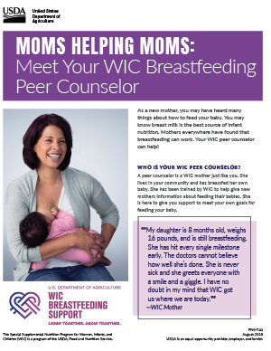 WIC Moms helping moms PDF thumbnail