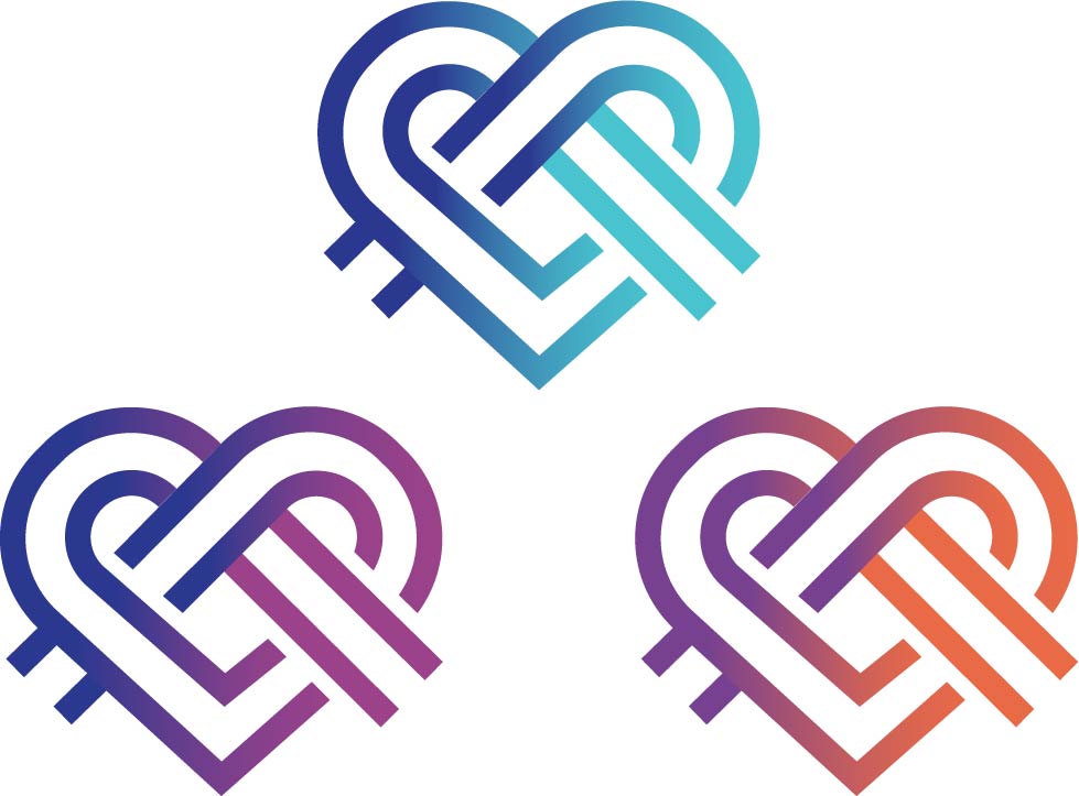 triangle love knots