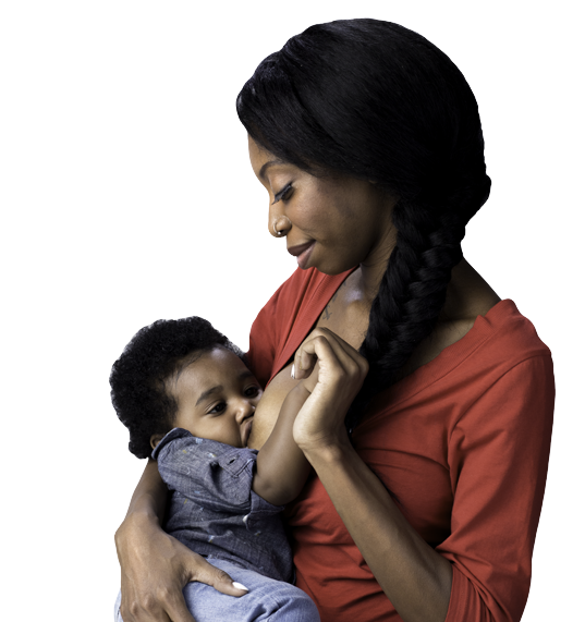 Image of a mother with her baby