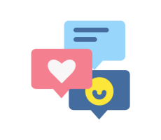 Social Media Message Gallery Icon