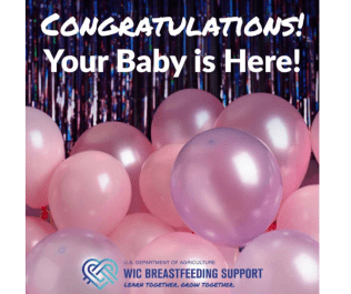Congratulations with Balloons Image