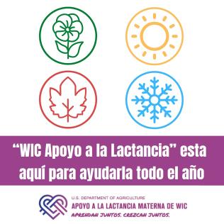 Social media message to support and promote WIC breastfeeding 