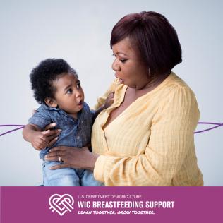 Social media message to support and promote WIC breastfeeding 