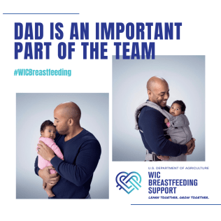 Dad is an Important Part of the Team
