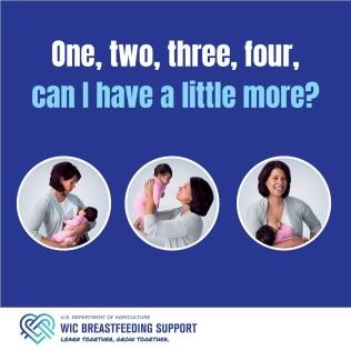 One, two, three, four, can I have a little more?