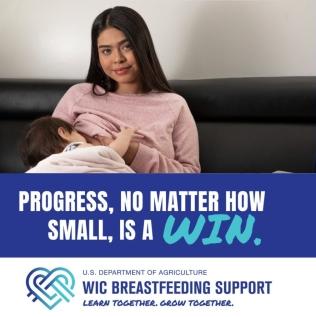 Progress, no matter how small, is a win.